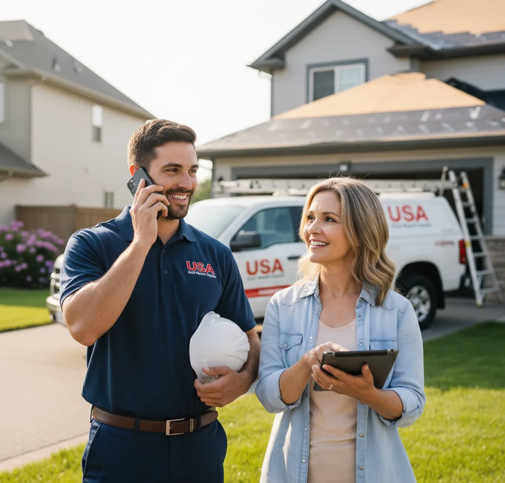 USA Roof Repair Experts customer support in Sawyerville